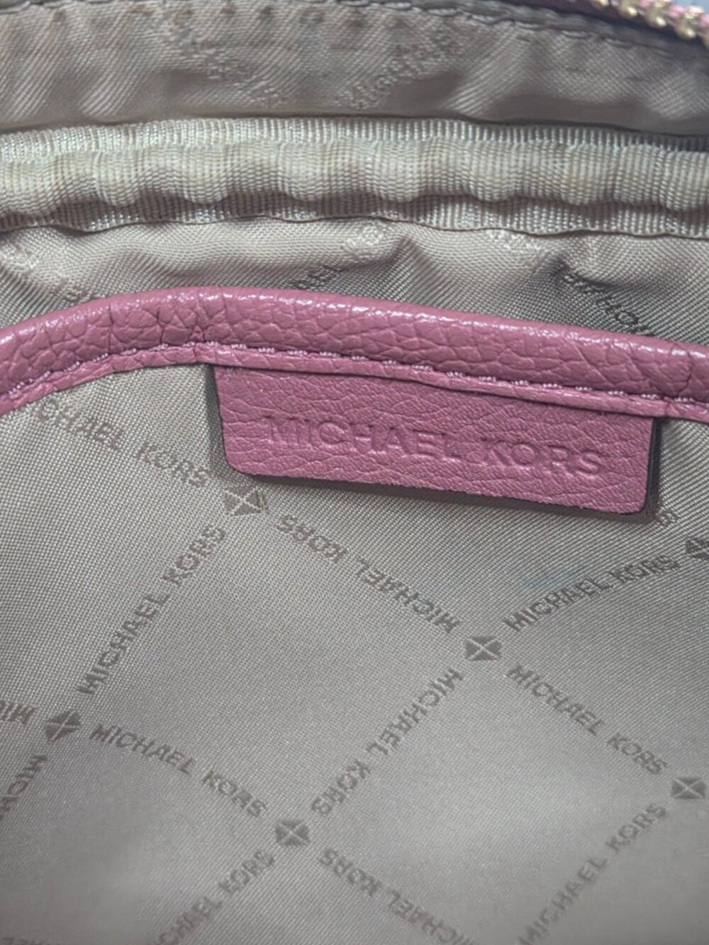 Michael Kors Fulton EW Crossbody Bag in Pink Tulip - Picture 12 of 16